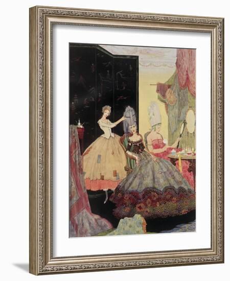 Cinderella From an Illustrated Children's Book.-null-Framed Giclee Print