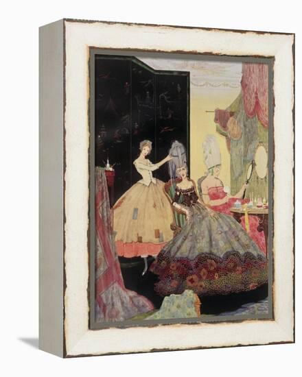 Cinderella From an Illustrated Children's Book.-null-Framed Premier Image Canvas