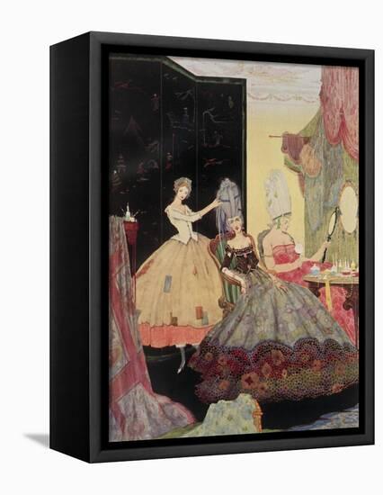 Cinderella From an Illustrated Children's Book.-null-Framed Premier Image Canvas