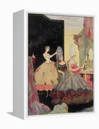 Cinderella From an Illustrated Children's Book.-null-Framed Premier Image Canvas