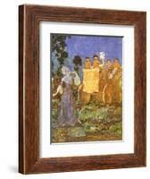 Cinderella, Gold Coach, 1915-Millicent Sowerby-Framed Giclee Print