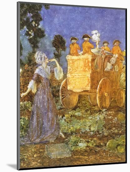 Cinderella, Gold Coach, 1915-Millicent Sowerby-Mounted Giclee Print