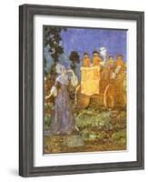Cinderella, Gold Coach, 1915-Millicent Sowerby-Framed Giclee Print