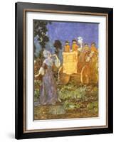 Cinderella, Gold Coach, 1915-Millicent Sowerby-Framed Giclee Print