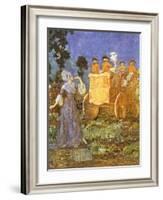 Cinderella, Gold Coach, 1915-Millicent Sowerby-Framed Giclee Print