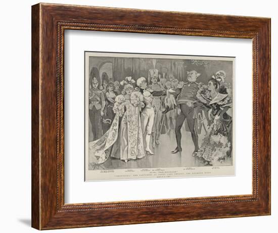 Cinderella, the Pantomime at Drury Lane Theatre, the Ballroom Scene-Alexander Stuart Boyd-Framed Giclee Print