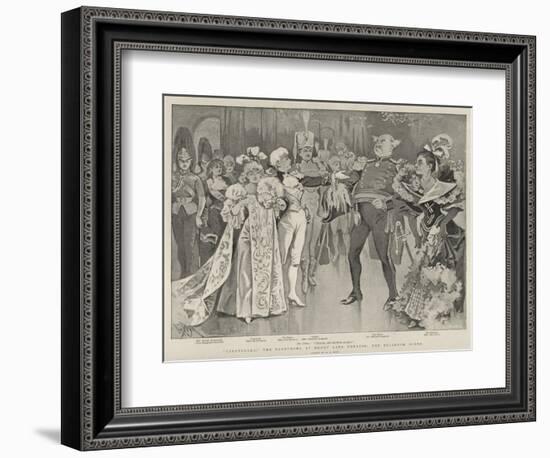 Cinderella, the Pantomime at Drury Lane Theatre, the Ballroom Scene-Alexander Stuart Boyd-Framed Giclee Print