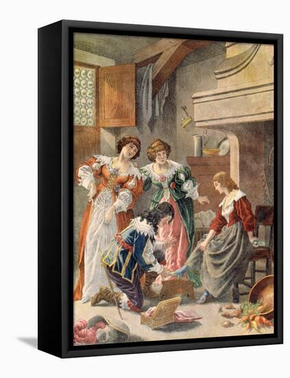 Cinderella-Frederic Theodore Lix-Framed Premier Image Canvas