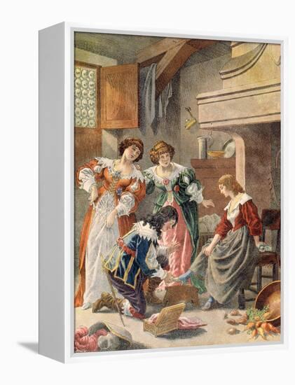 Cinderella-Frederic Theodore Lix-Framed Premier Image Canvas