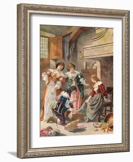 Cinderella-Frederic Theodore Lix-Framed Giclee Print