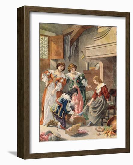 Cinderella-Frederic Theodore Lix-Framed Giclee Print