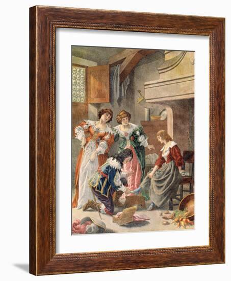 Cinderella-Frederic Theodore Lix-Framed Giclee Print