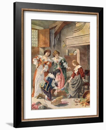 Cinderella-Frederic Theodore Lix-Framed Giclee Print