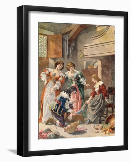 Cinderella-Frederic Theodore Lix-Framed Giclee Print