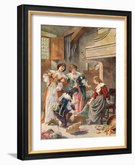Cinderella-Frederic Theodore Lix-Framed Giclee Print