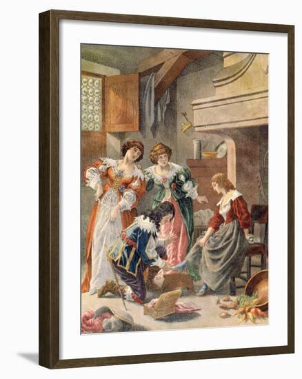 Cinderella-Frederic Theodore Lix-Framed Giclee Print