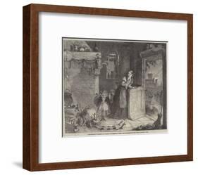 Cinderella-George Cruikshank-Framed Giclee Print