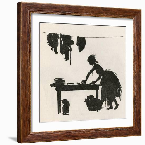 Cinderella-Arthur Rackham-Framed Photographic Print