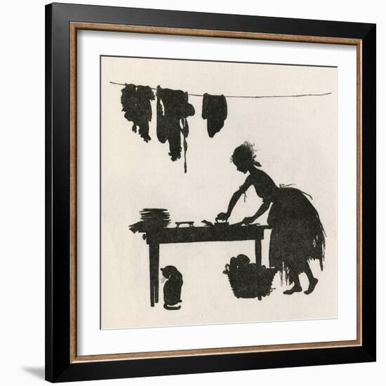 Cinderella-Arthur Rackham-Framed Photographic Print