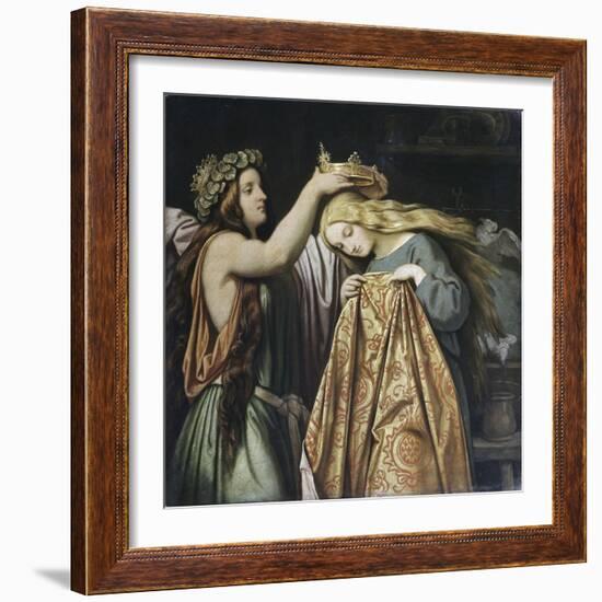 Cinderella-Moritz Ludwig von Schwind-Framed Giclee Print