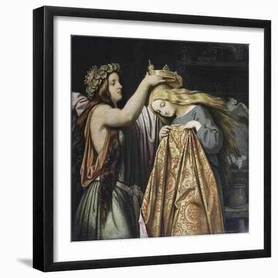 Cinderella-Moritz Ludwig von Schwind-Framed Giclee Print