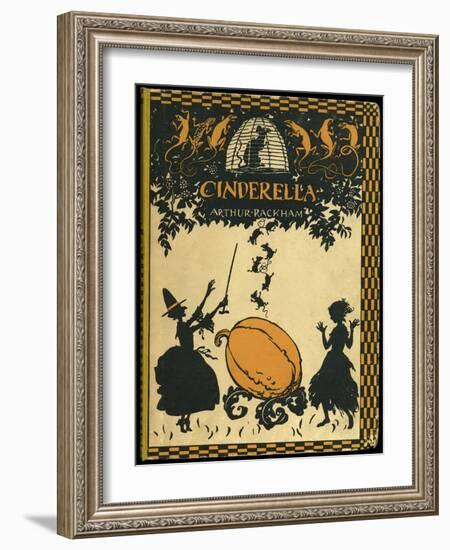 Cinderella-Arthur Rackham-Framed Art Print