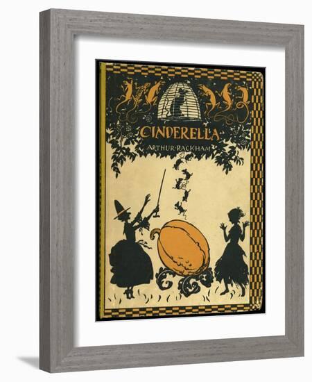 Cinderella-Arthur Rackham-Framed Art Print