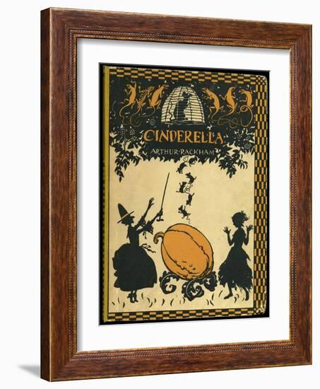 Cinderella-Arthur Rackham-Framed Art Print