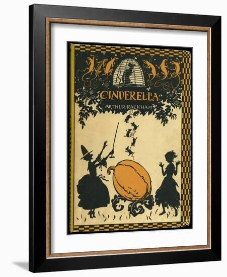 Cinderella-Arthur Rackham-Framed Art Print