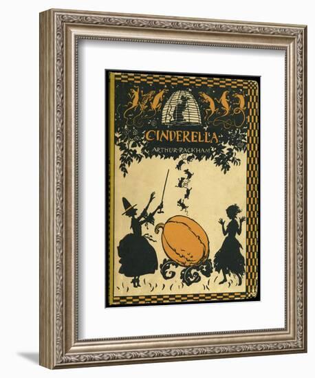 Cinderella-Arthur Rackham-Framed Art Print