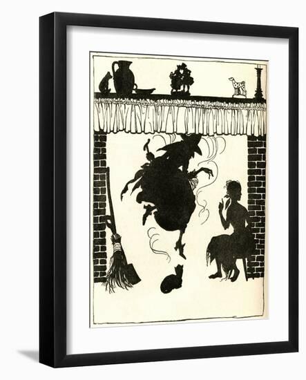 Cinderella-Arthur Rackham-Framed Art Print