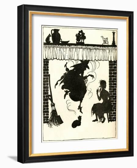 Cinderella-Arthur Rackham-Framed Art Print