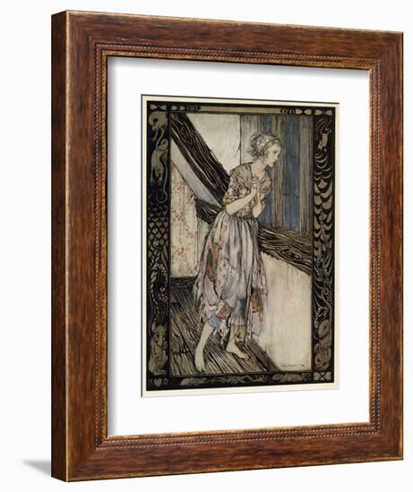 Cinderella-Arthur Rackham-Framed Art Print