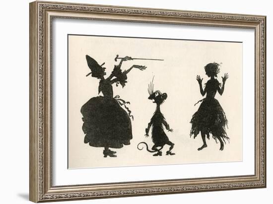 Cinderella-Arthur Rackham-Framed Art Print