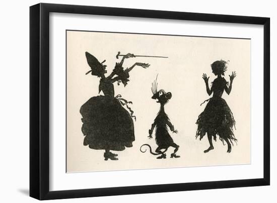 Cinderella-Arthur Rackham-Framed Art Print