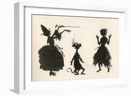 Cinderella-Arthur Rackham-Framed Art Print