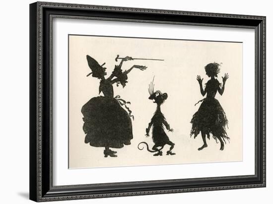 Cinderella-Arthur Rackham-Framed Art Print