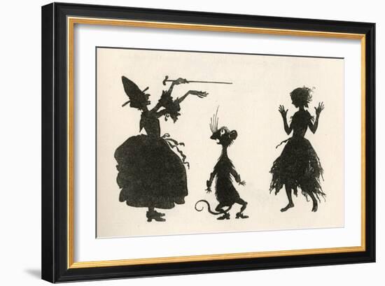 Cinderella-Arthur Rackham-Framed Art Print