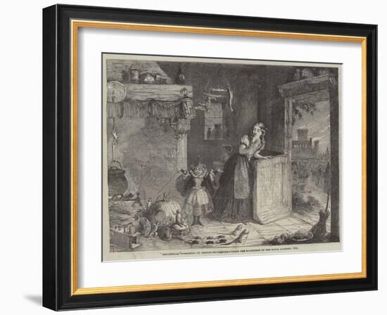 Cinderella-George Cruikshank-Framed Premium Giclee Print