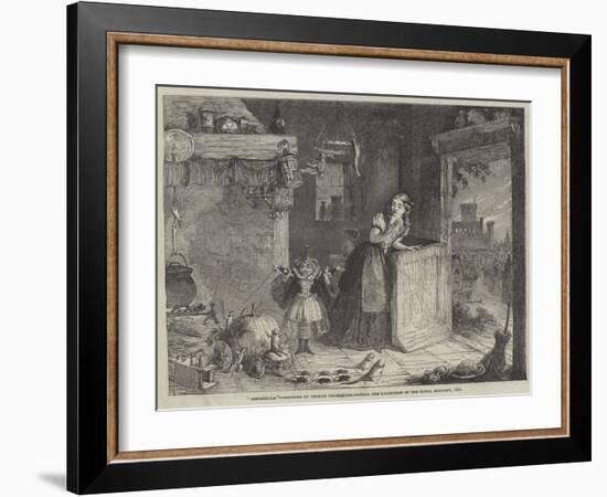 Cinderella-George Cruikshank-Framed Giclee Print