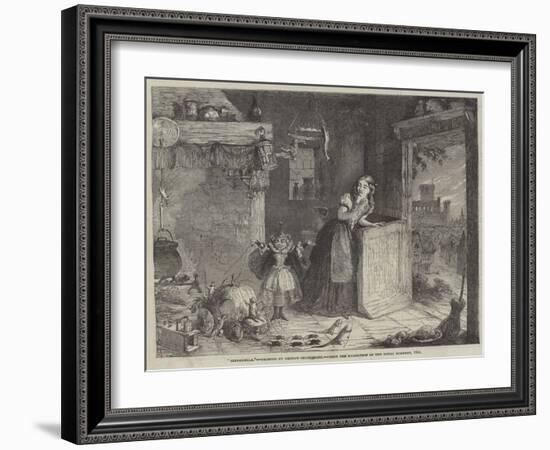 Cinderella-George Cruikshank-Framed Giclee Print