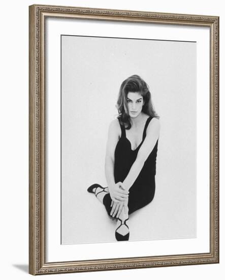 Cindy Crawford-null-Framed Premium Photographic Print