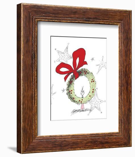 Cindy Lou Who-Theodor (Dr. Seuss) Geisel-Framed Art Print