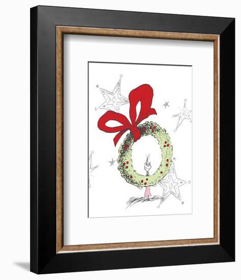 Cindy Lou Who-Theodor (Dr. Seuss) Geisel-Framed Art Print