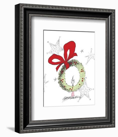 Cindy Lou Who-Theodor (Dr. Seuss) Geisel-Framed Art Print