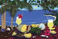 Relaxing At The Beach-Cindy Wider-Giclee Print