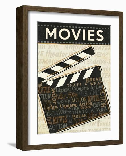 Cinema II-Jess Aiken-Framed Art Print