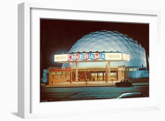 Cinerama Dome, Los Angeles, California-null-Framed Art Print