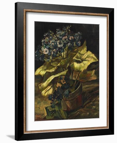 Cineraria Asters in a Pot-Vincent van Gogh-Framed Giclee Print