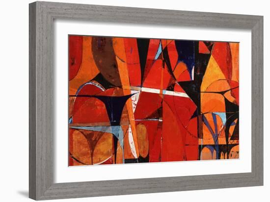 Cinnabar-Tony Wire-Framed Giclee Print